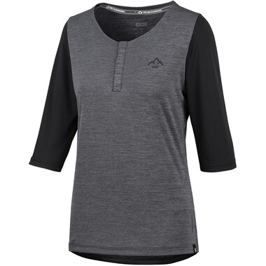 Maillot IXS CARVE X HENLEY Mujer Mangas 3/4 Gris 2023 0